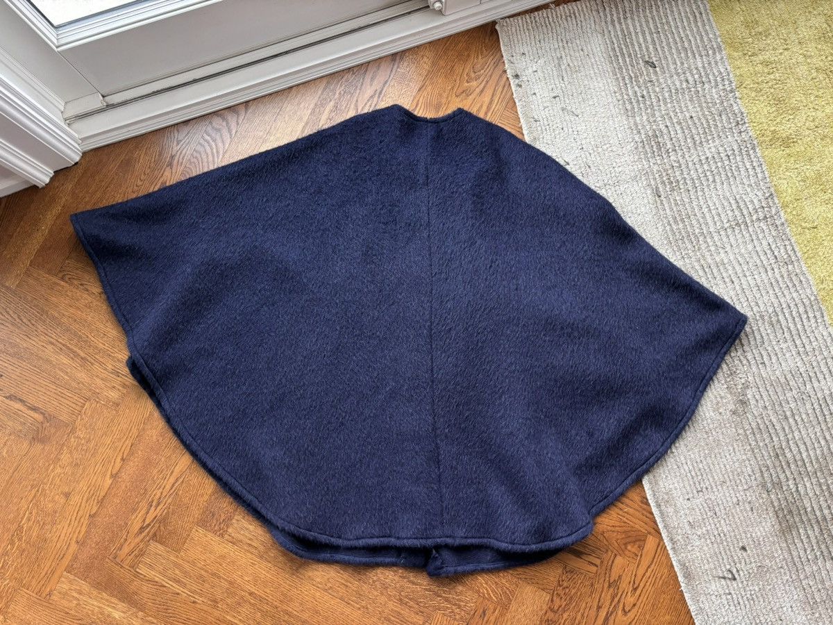 Vintage True Vintage Wool Cape Mohair Shawl British Police 1960s Size L / US 10 / IT 46 - 8 Thumbnail