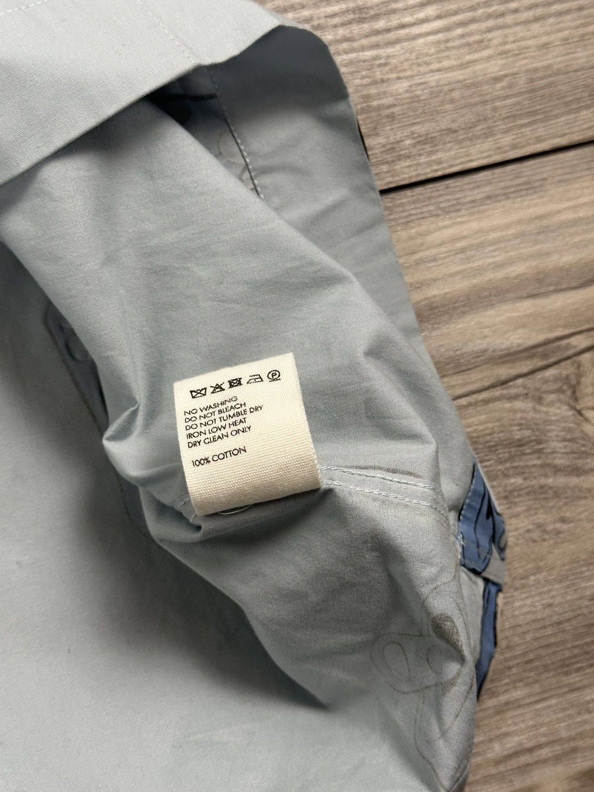 Jacquemus Jacquemus Blue La Chemise Jean Soda Can Short Sleeve Shirt Size US M / EU 48-50 / 2 - 6 Thumbnail