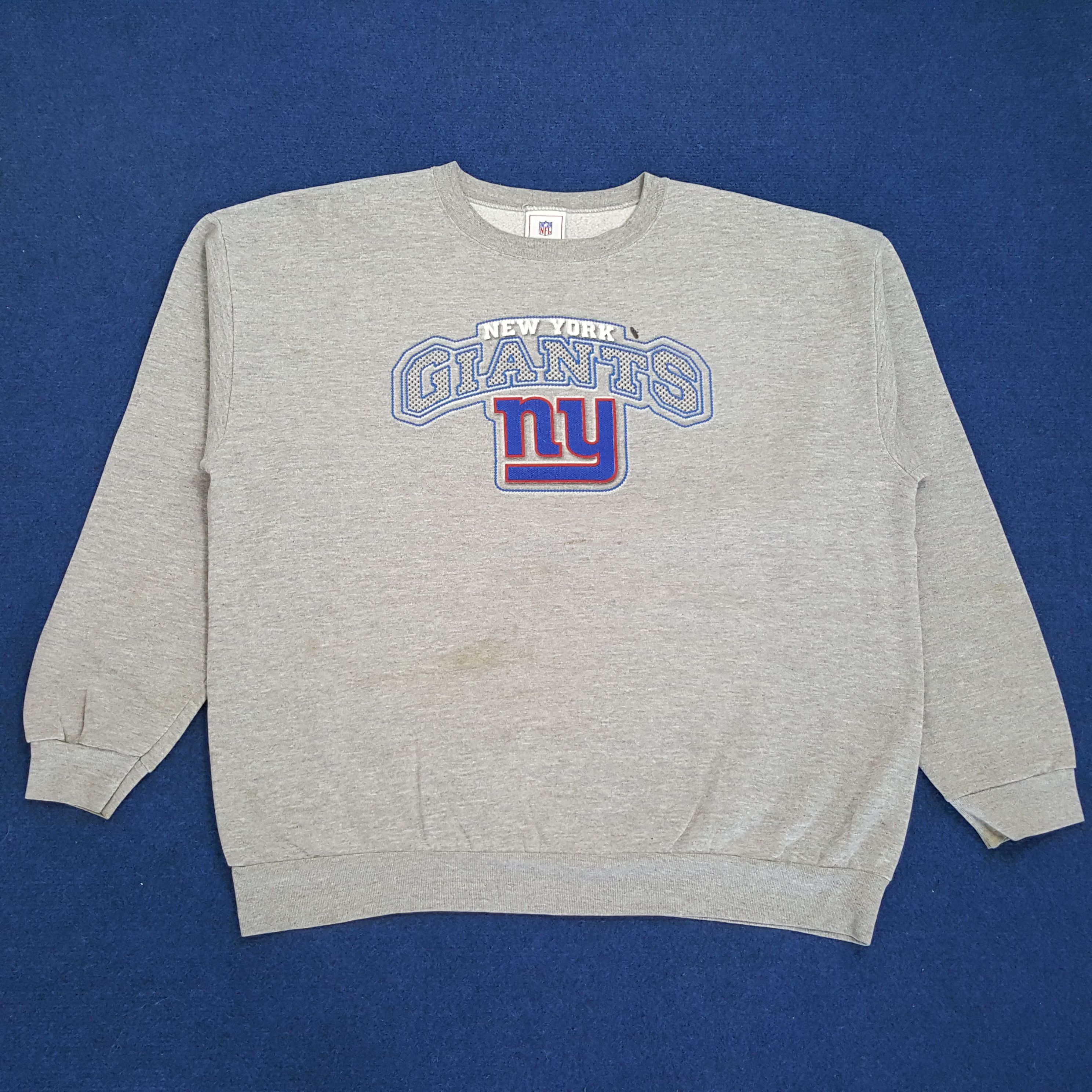 NFL × Vintage Vintage NFL New York Giants American Sports Team Sweatshirt Size US XL / EU 56 / 4 - 1 Thumbnail