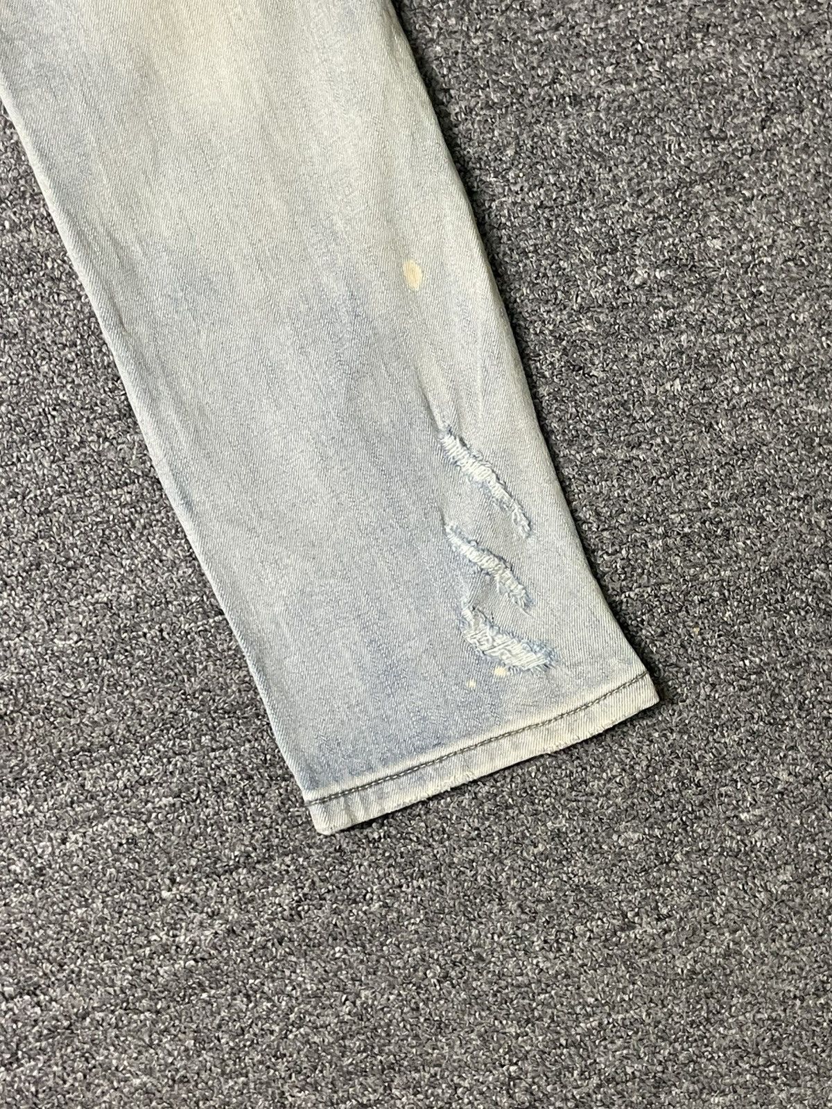Japanese Brand × Vintage POMELO Brand Skinny Ripped Jeans (84) Size US 32 / EU 48 - 13 Thumbnail