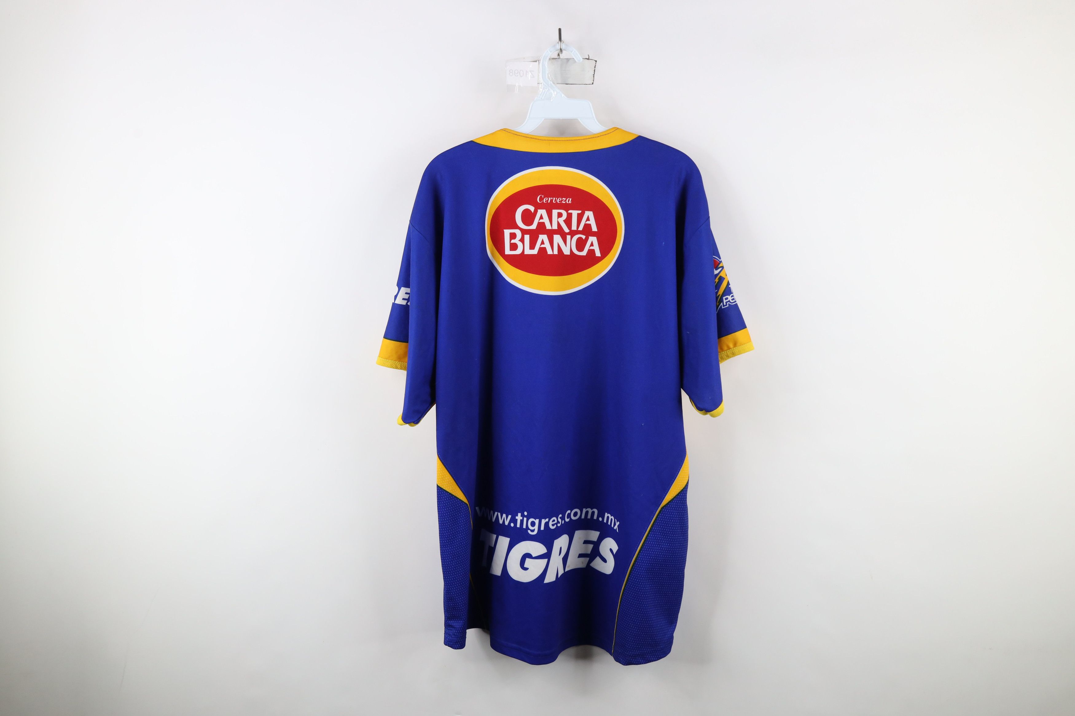 Vintage Vintage Y2K 2004 2005 Liga Tigres UANL Soccer Futbol Jersey Size US XL / EU 56 / 4 - 13 Thumbnail