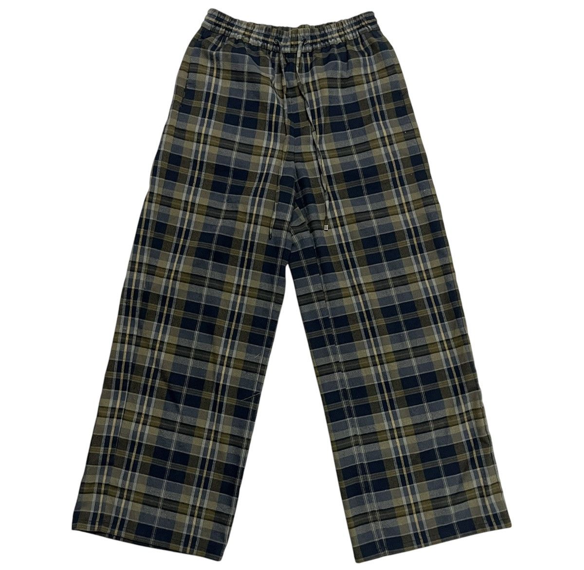 Designer × GU × Japanese Brand GU Checkered Baggy Pants/Trouser Size 27" / US 4 / IT 40 - 1 Thumbnail