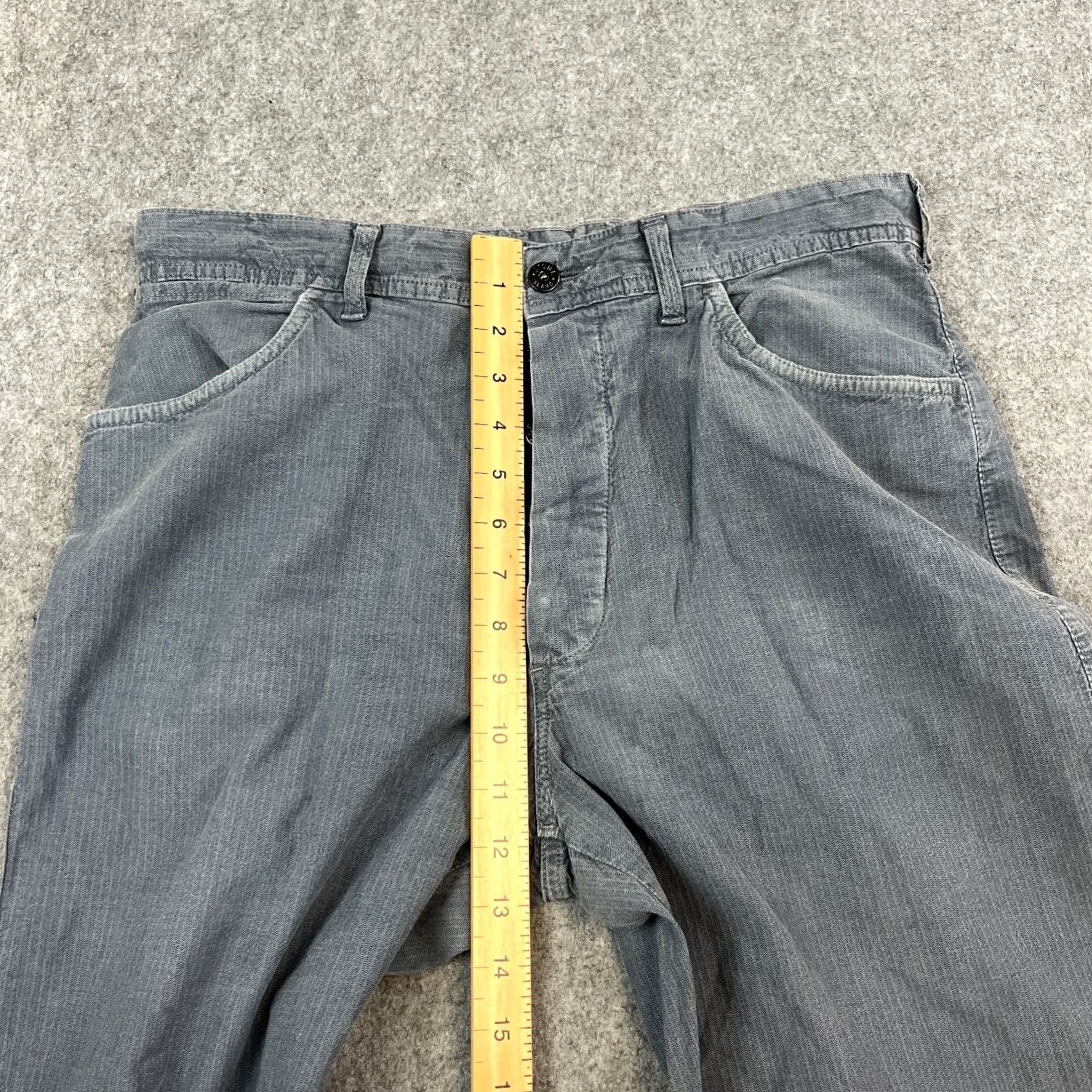 Stone Island VINTAGE Stone Island Jeans Straight 32 32 Charcoal Grey Osti 80s Mens Jeans 5-Pocket Den i Size US 32 / EU 48 - 6 Thumbnail