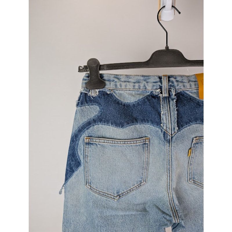 Gallery Dept. o1rshd1 Patchwork Flared Denim Jeans in Indigo Blue Size US 30 / EU 46 - 16 Thumbnail