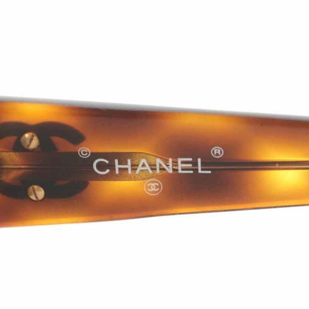 Chanel Vintage CHANEL brown frame and grey shade sunglasses with go Size ONE SIZE - 3 Thumbnail