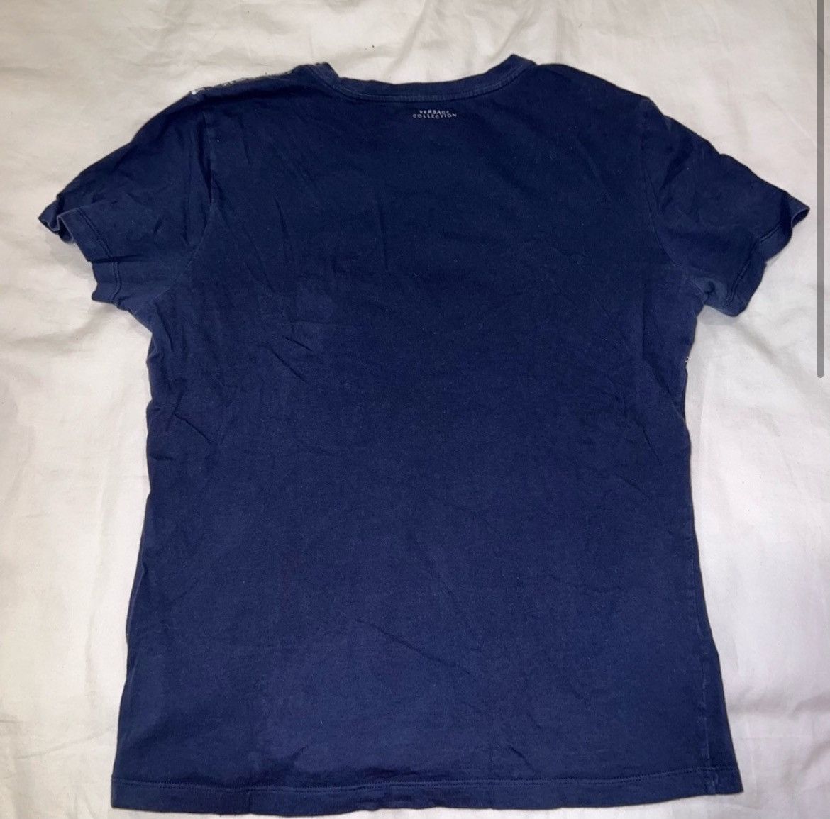 Versace Versace Collection Ninja Star Graphic Tee – Navy Blue (S) Size US S / EU 44-46 / 1 - 2 Thumbnail