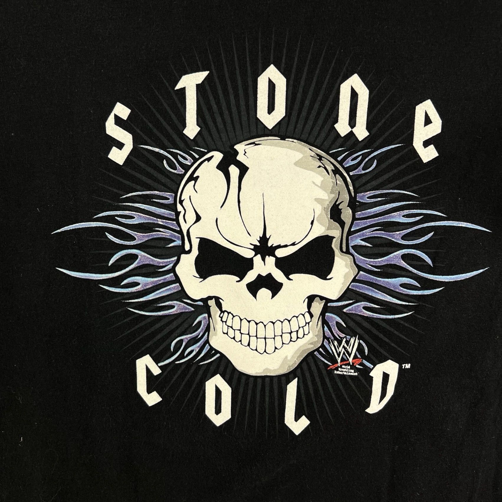 Doublet VINTAGE WWE Stone Cold Steve Austin T-Shirt Men Large Cotton Graphic 90s Short Sleeve Double-Sided Size US L / EU 52-54 / 3 - 2 Thumbnail