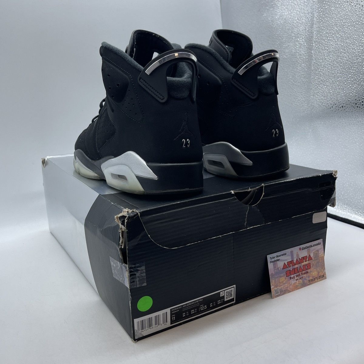 Jordan Brand Air Jordan 6 chrome Size US 11 / EU 44 - 4 Thumbnail