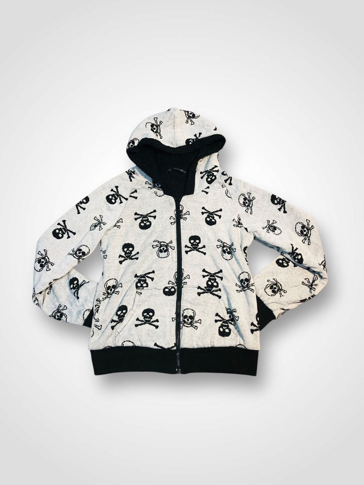 Japanese Brand Crazy Angel Skull Hoodies (25) Size US L / EU 52-54 / 3 - 1 Thumbnail