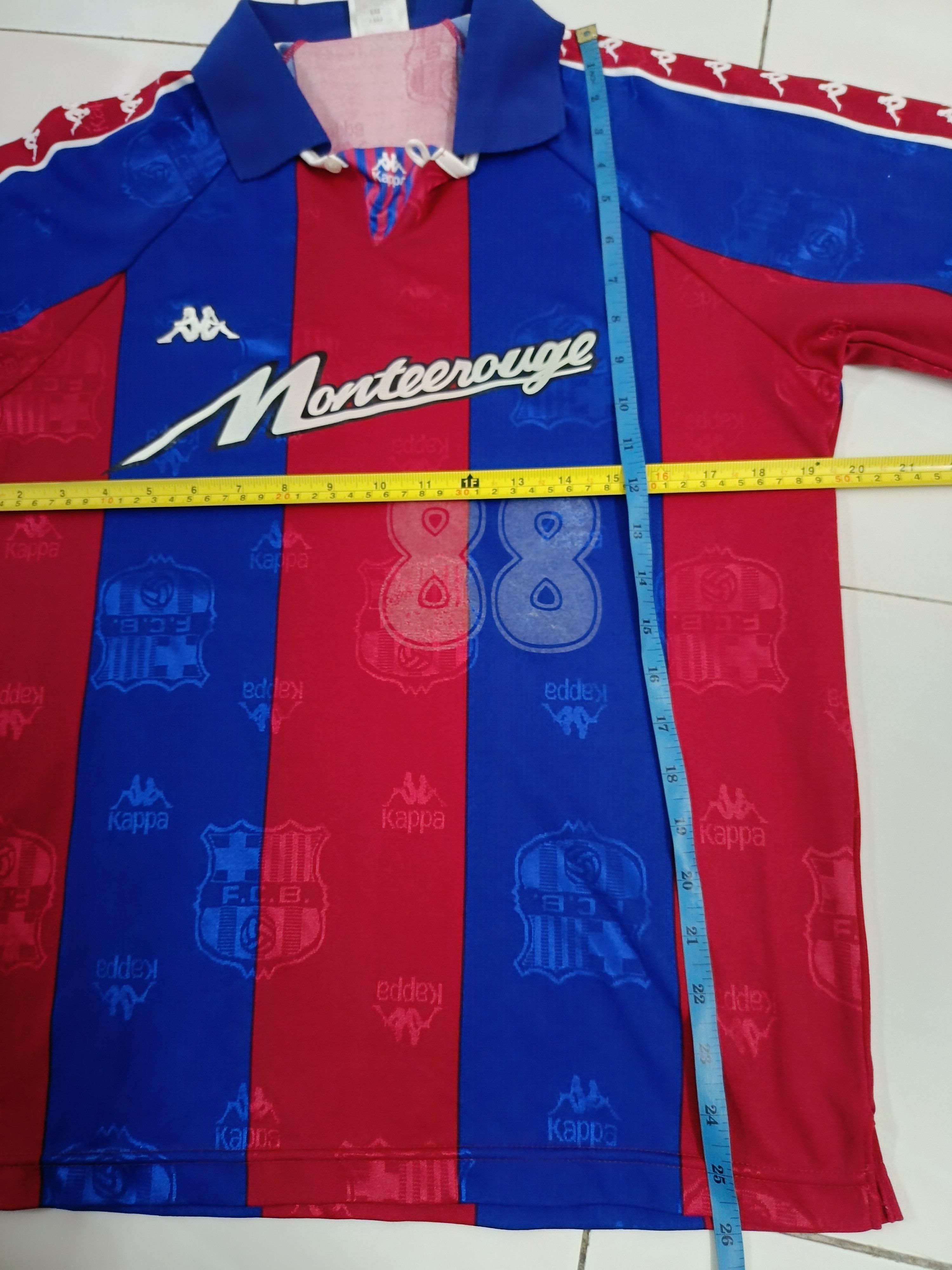 Vintage Vintage 90s Barcelona Template Jersey Size US S / EU 44-46 / 1 - 7 Thumbnail