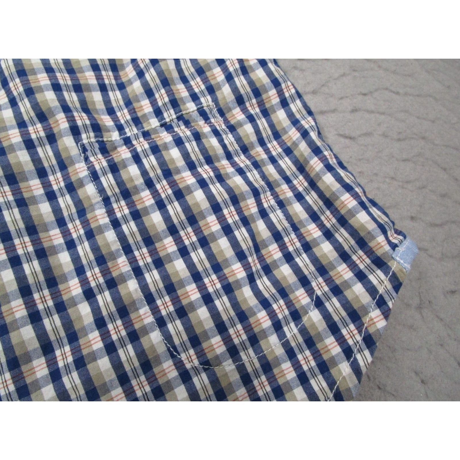 Vintage VINTAGE Troy Lee Designs Shirt Men Small Blue Plaid Long Sleeve Casual Button Up Size US S / EU 44-46 / 1 - 5 Thumbnail