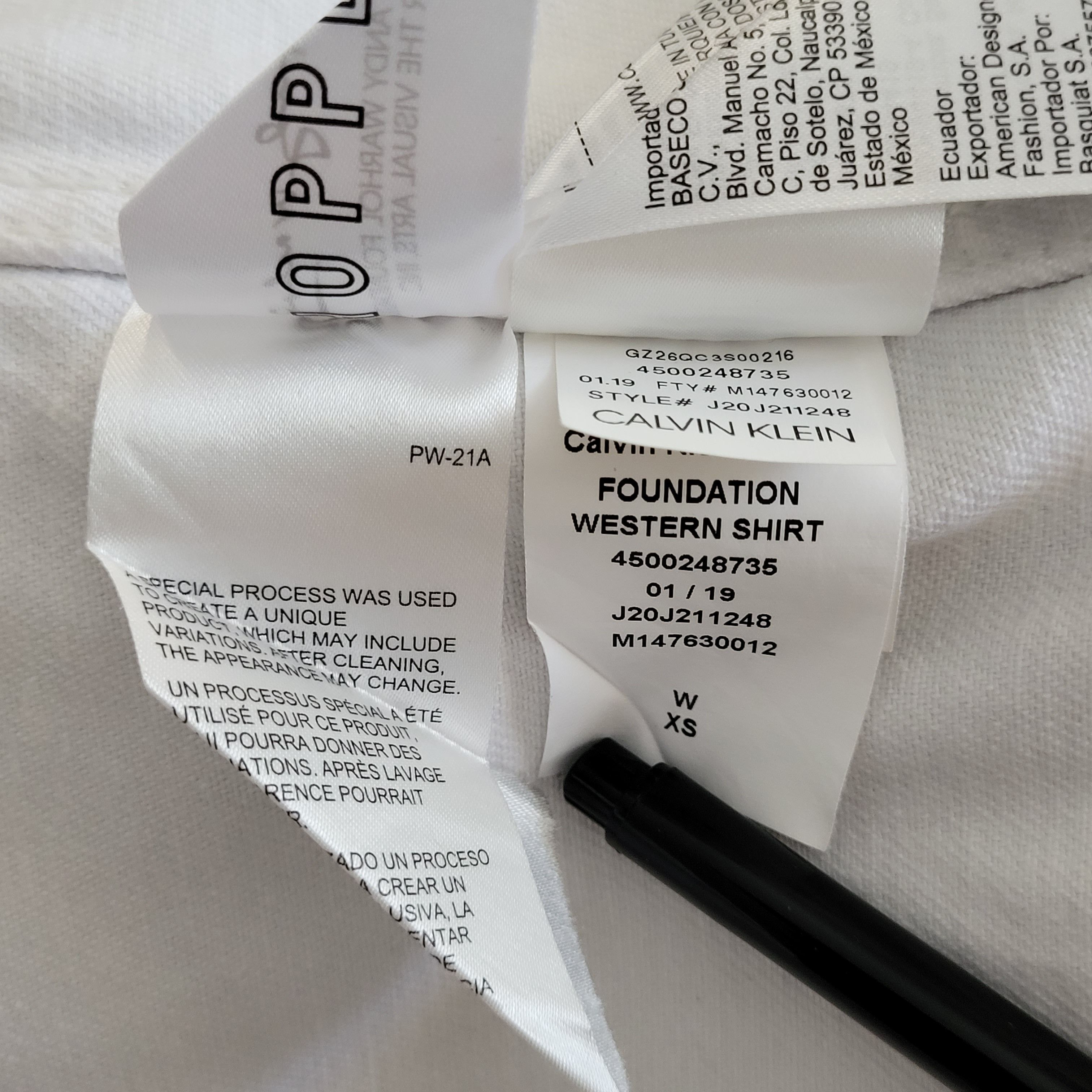 Raf Simons Calvin Klein by Raf Simons screenprinted western overshirt Size US XS / EU 42 / 0 - 12 Thumbnail