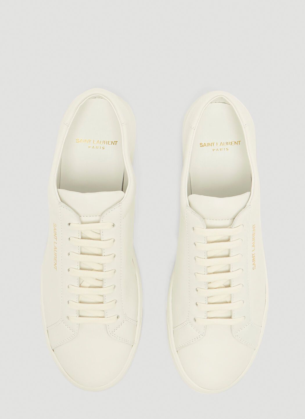 Saint Laurent Paris o1bcso1str0125 Sneaker in White Size US 12 / EU 45 - 2 Thumbnail