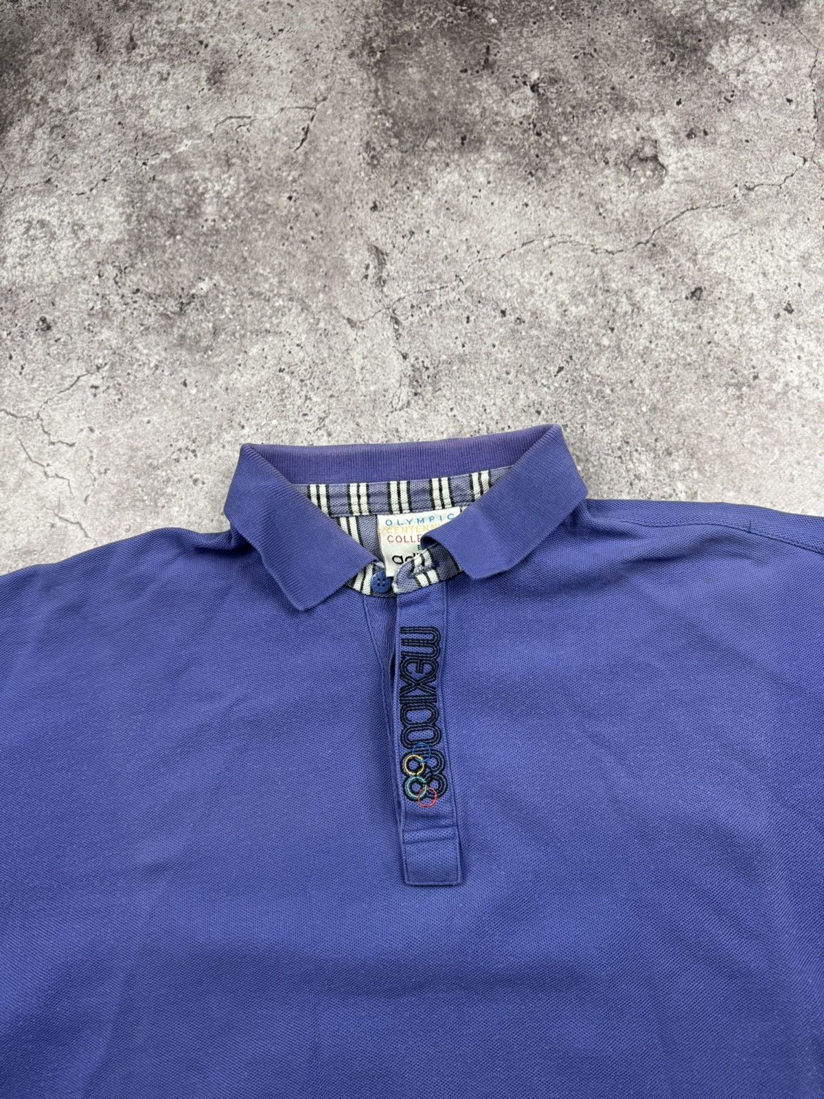 Adidas Vintage Adidas Mexico Olympic Games Y2K Rugby Polo shirt 00s Size US L / EU 52-54 / 3 - 3 Thumbnail