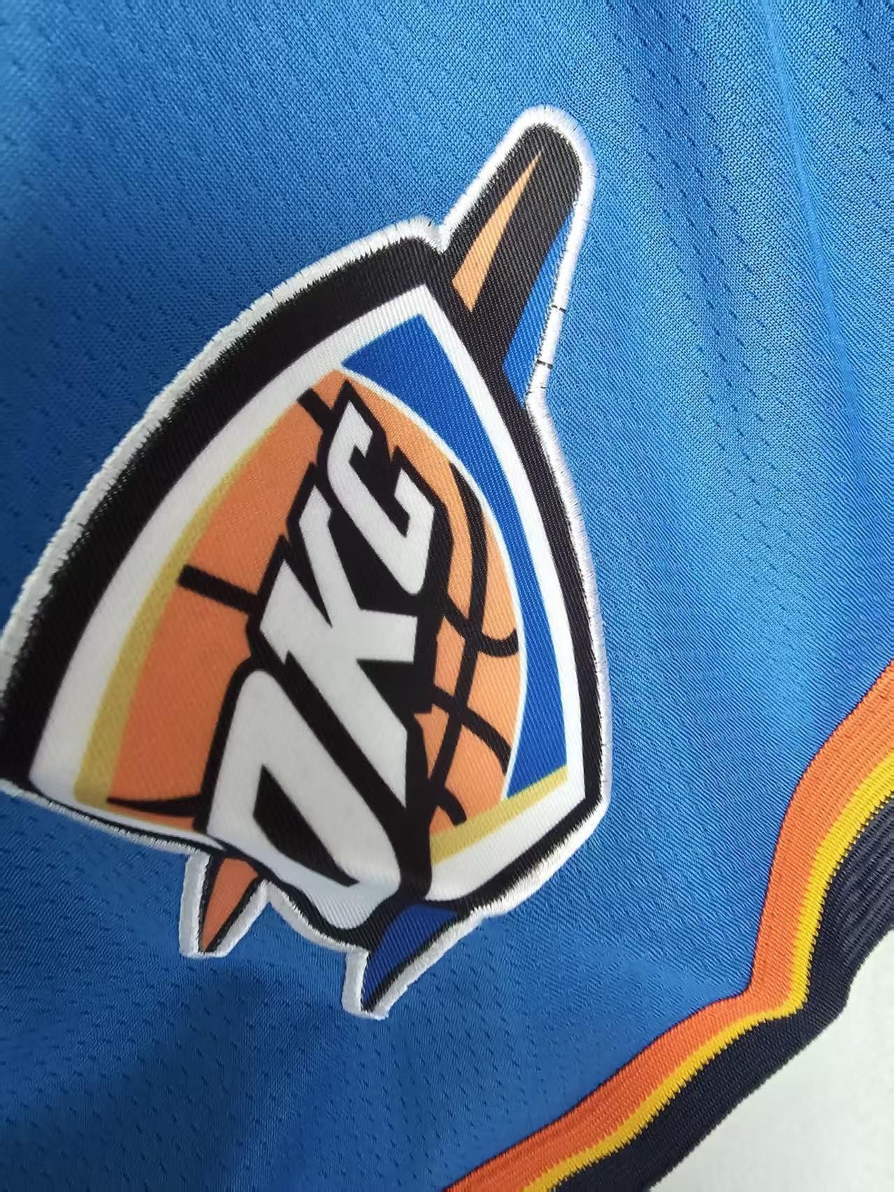 NBA Oklahoma City Thunder Short Pocket Blue M Size Size US 32 / EU 48 - 3 Thumbnail