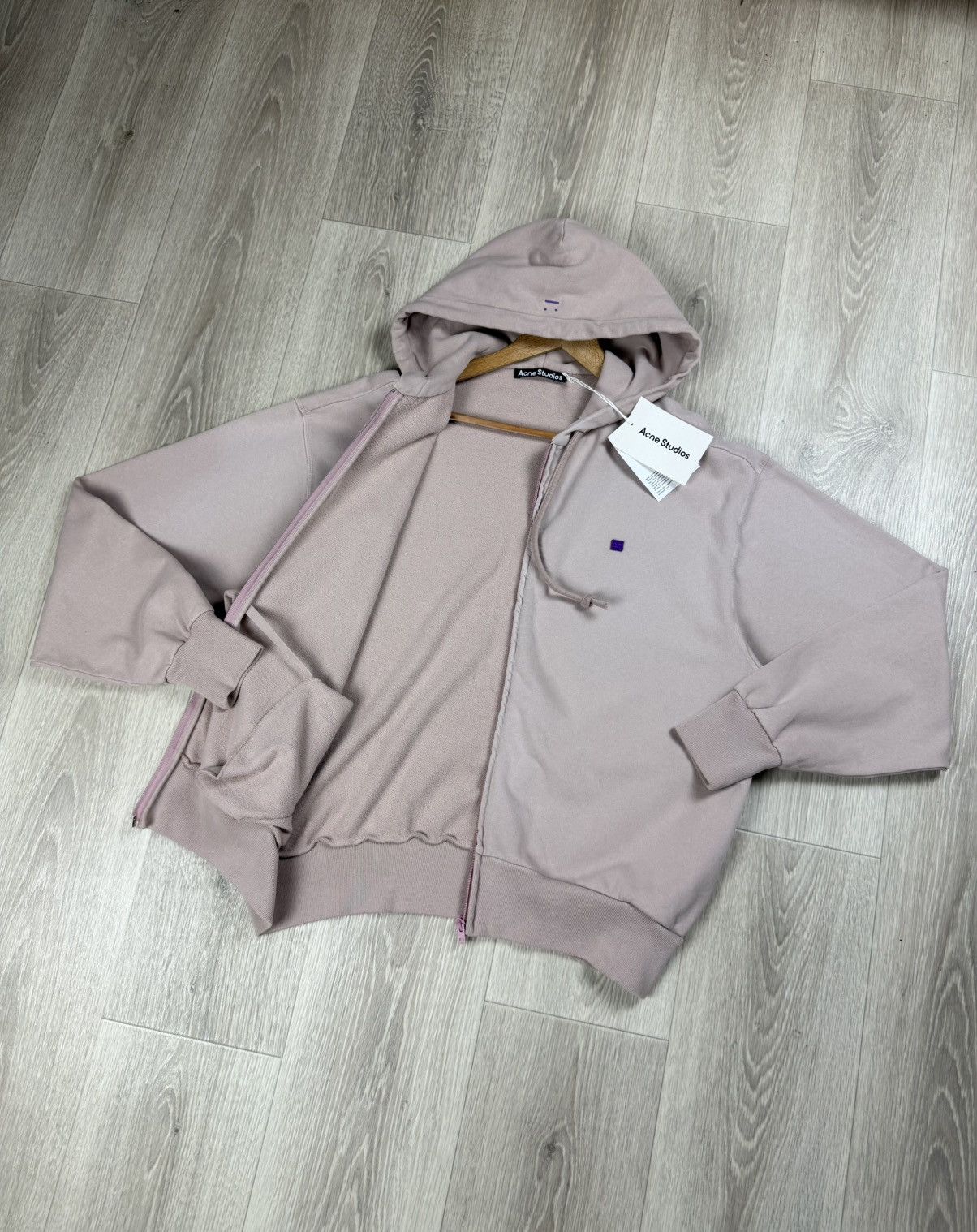 Acne Studios Acne Studios Oversized Pink Hoodie Size S Size US S / EU 44-46 / 1 - 8 Thumbnail