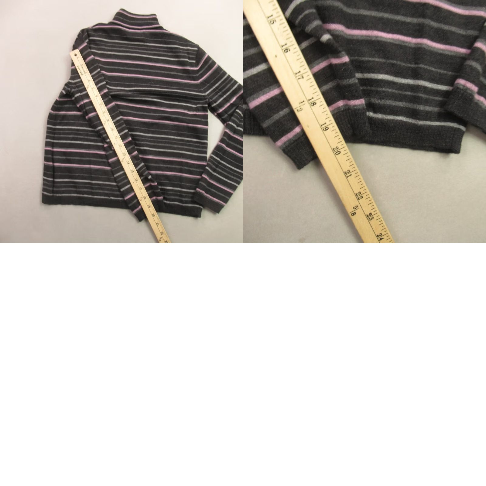 Pendleton Pendleton Sweater Womens Large Long Sleeve High Neck Pullover Striped Multicolor Casual Knit Merino Wool Regular size L Size L / US 10 / IT 46 - 8 Thumbnail
