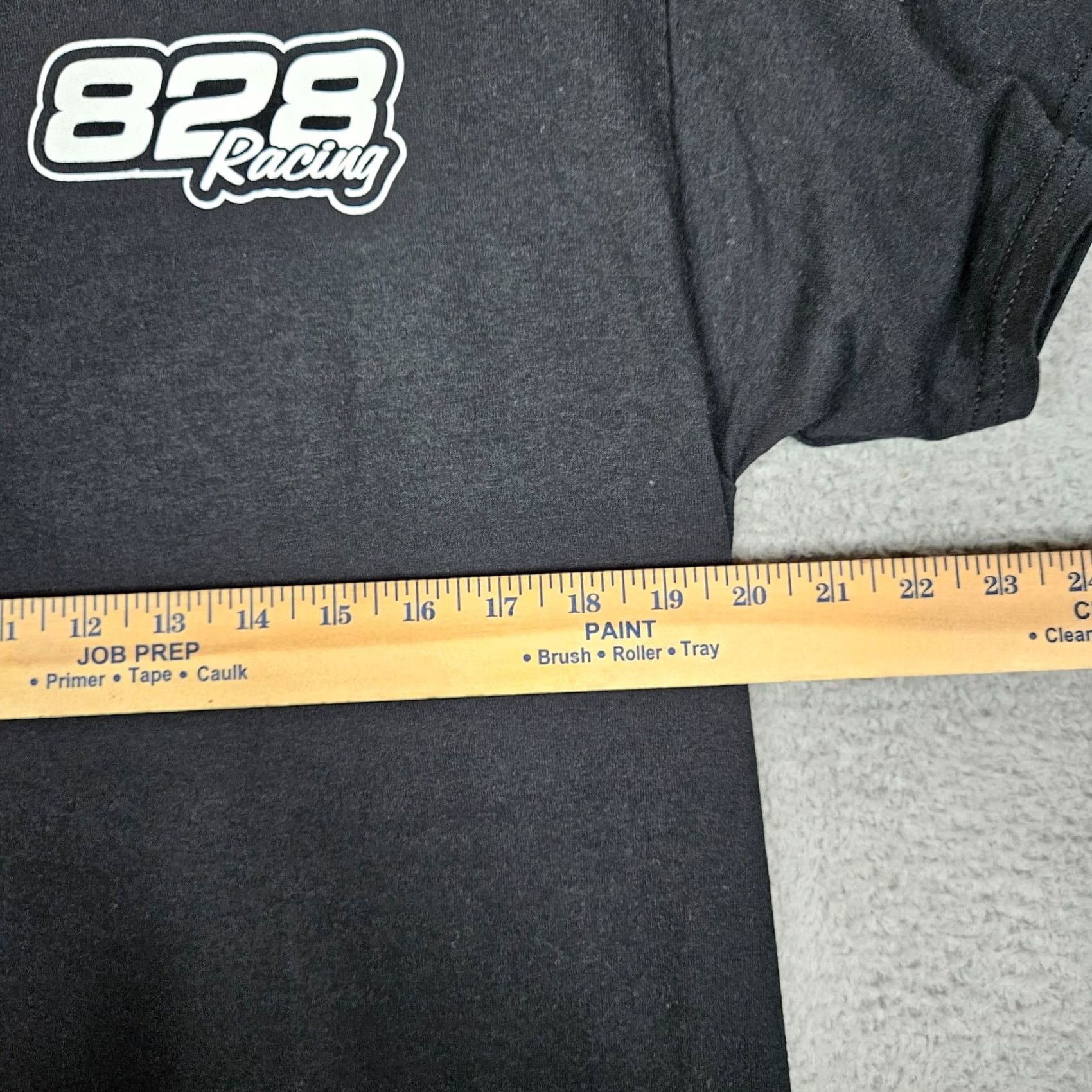 Gildan GILDAN Dry Blend T-Shirt Men’s 828 Racing Graphic Tee Size L Black Short Sleeve Crew Neck Regular Fit Size US L / EU 52-54 / 3 - 3 Thumbnail