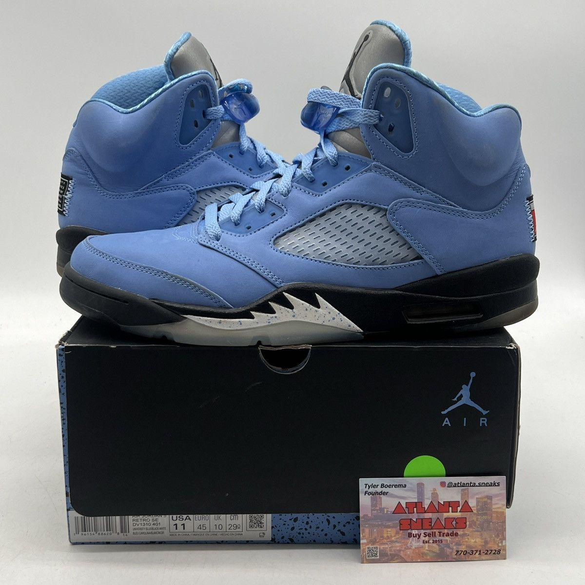 Jordan Brand Air Jordan 5 unc Size US 11 / EU 44 - 1 Thumbnail