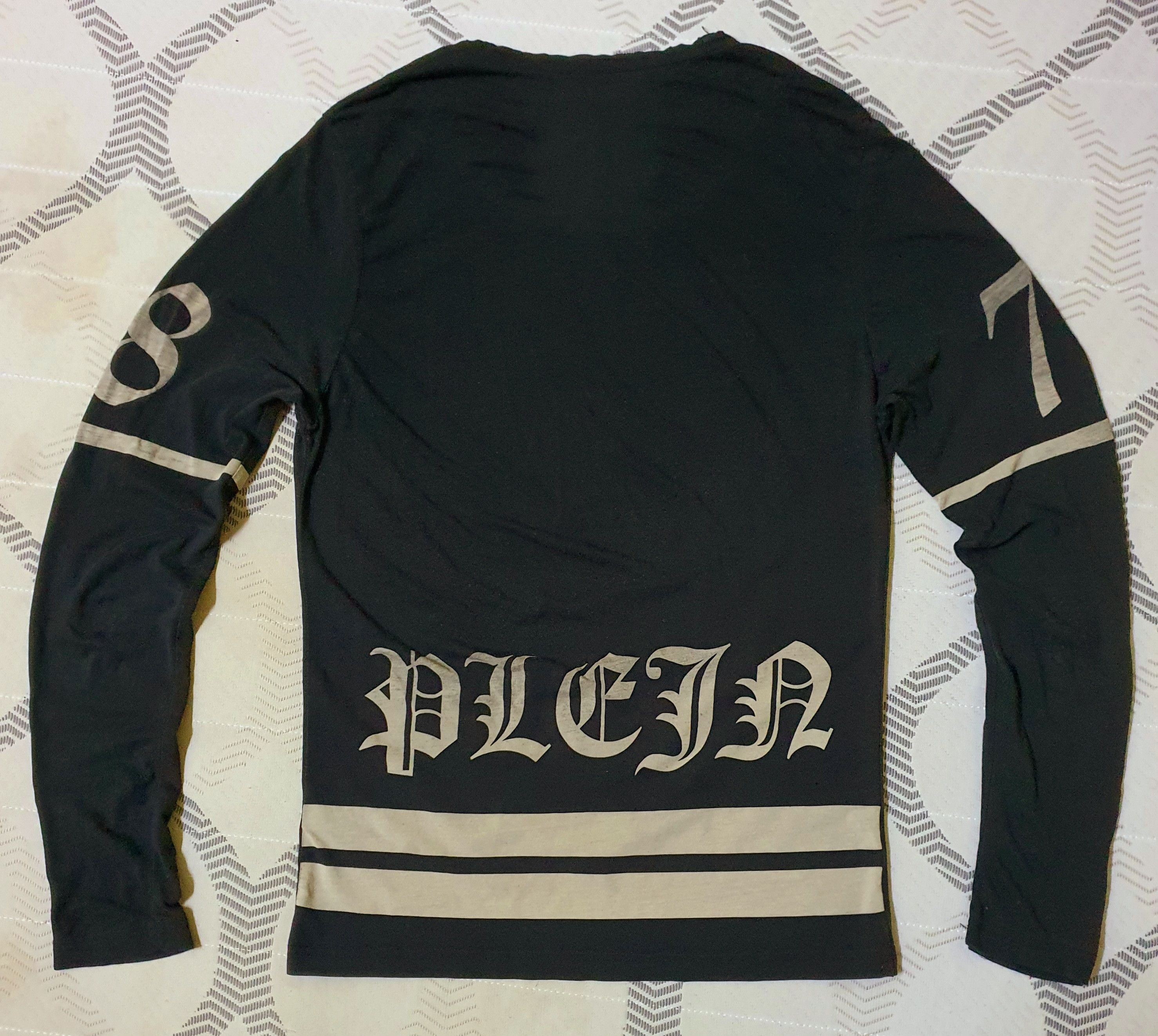 Philipp Plein Philipp Plein Homme - Stars & Stripes Longsleeve Size US S / EU 44-46 / 1 - 9 Thumbnail