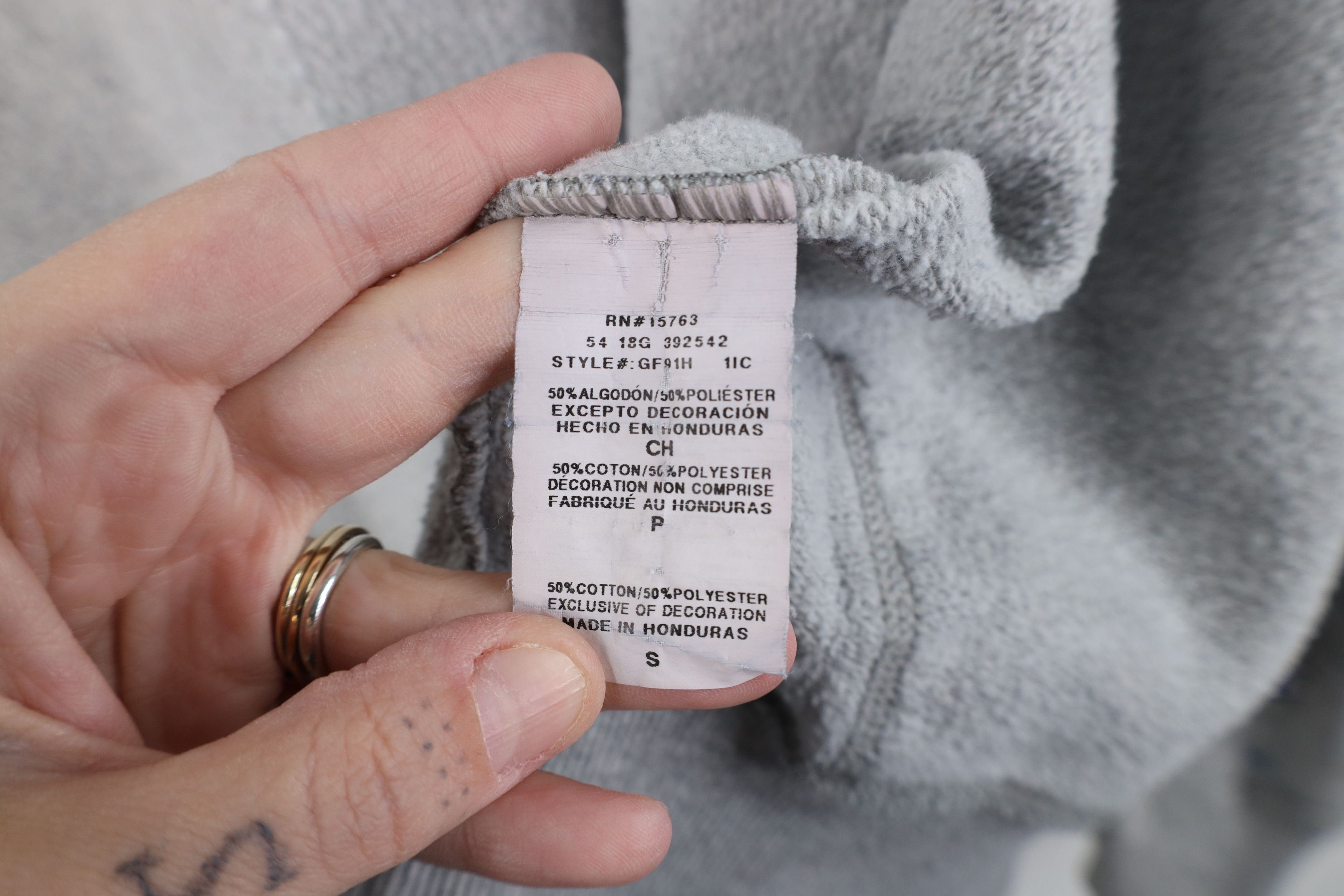Champion Vintage Y2K Champion Full Zip Hoodie Sweatshirt Heather Gray Size US S / EU 44-46 / 1 - 11 Thumbnail
