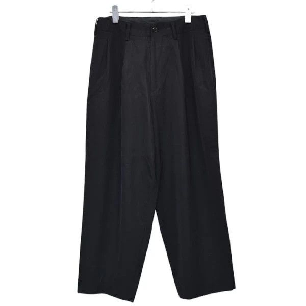 Yohji Yamamoto Yohji Yamamoto pour homme 1990s/Tucked wide slacks Size US 29 - 1 Thumbnail