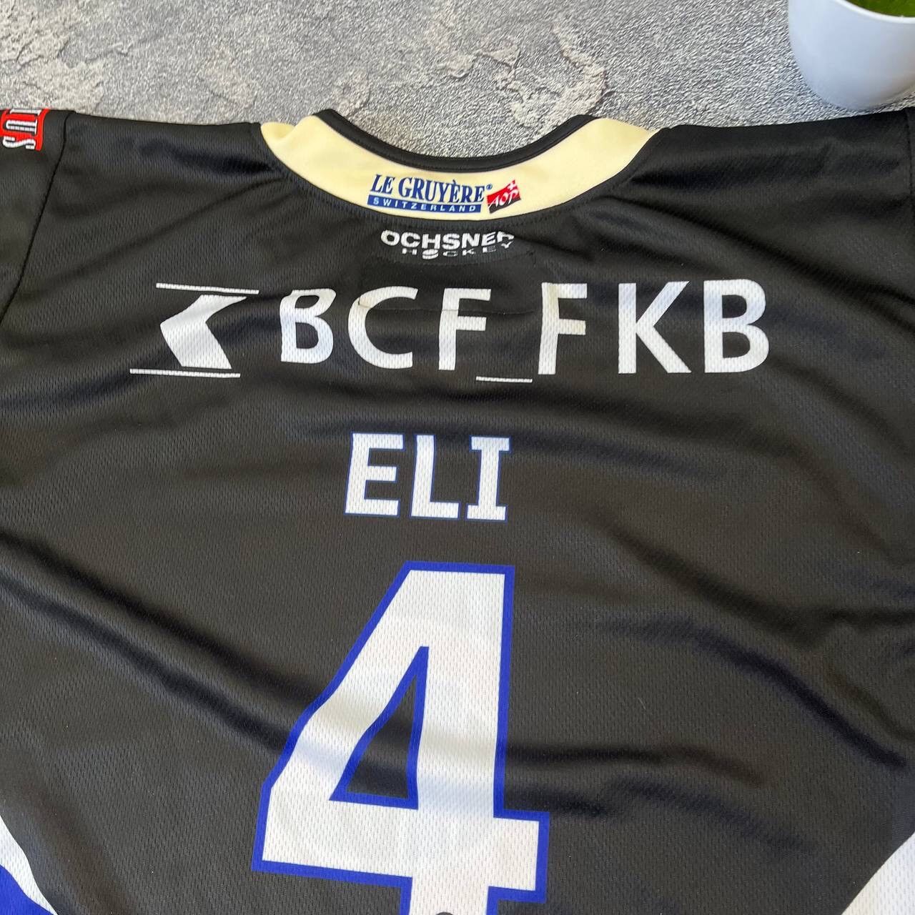 Other Hokey Jersey HC Fribourg Gottéron Trikot ELI #4 Jersey 22/23 Size US XS / EU 42 / 0 - 4 Thumbnail