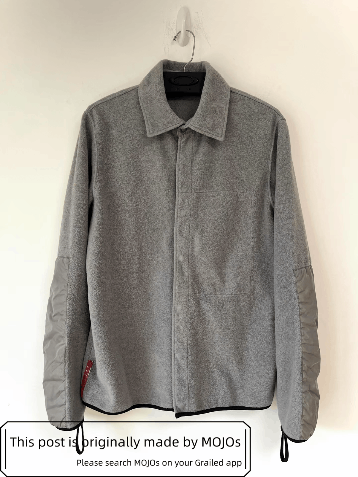 Sz S Prada Sports Fleece Vintage Jacket mojos174023