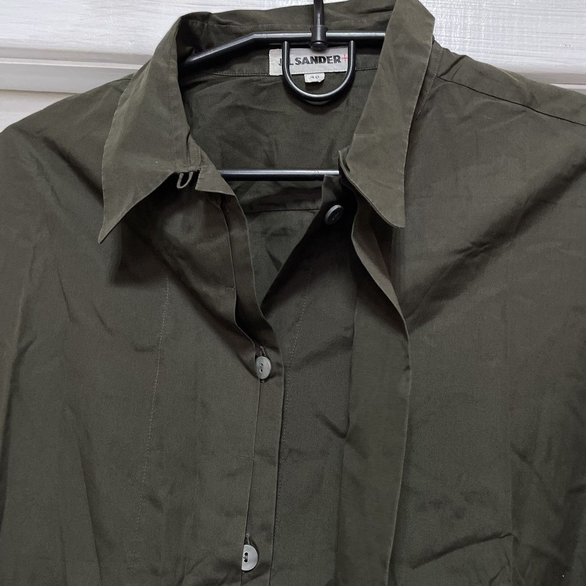 Japanese Brand × Jil Sander × Raf Simons Jil Sander Tuxedo Pleated Shirt tee button up ninja old Size US M / EU 48-50 / 2 - 4 Thumbnail