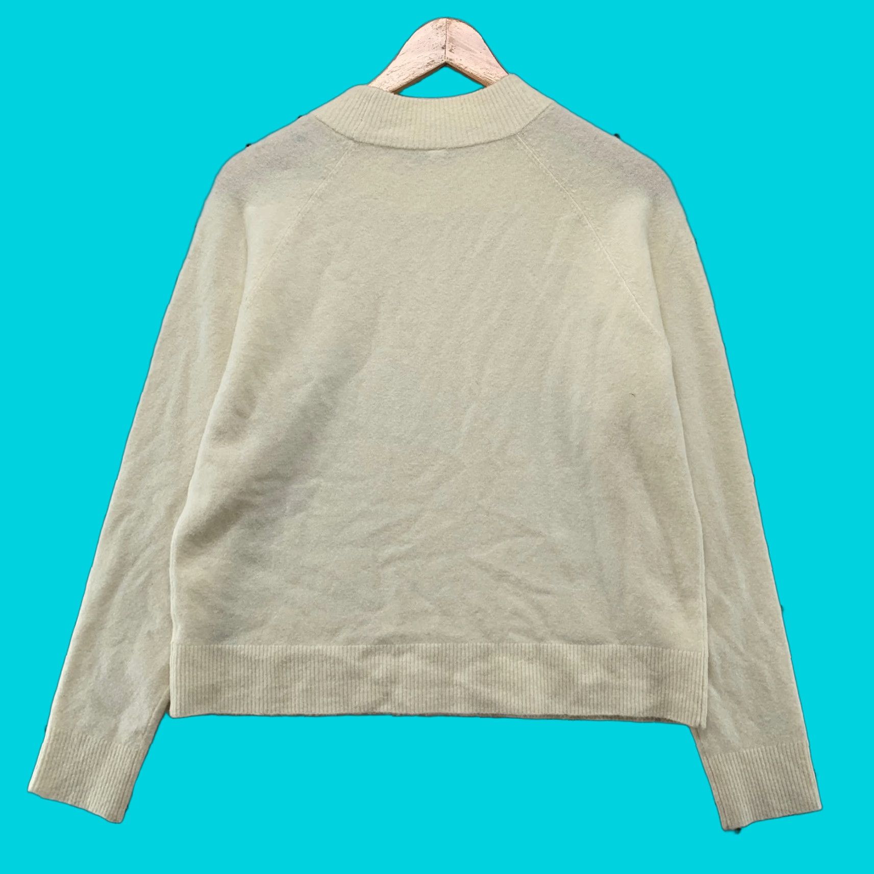 Athleta Athleta Wool Sweater Womens XS Cream Lightweight Long Sleeve Crew Neck Pullover Casual Winter Fall Spring Womens XS Cream Lightweight Wool Sweater Size XS / US 0-2 / IT 36-38 - 1 Thumbnail