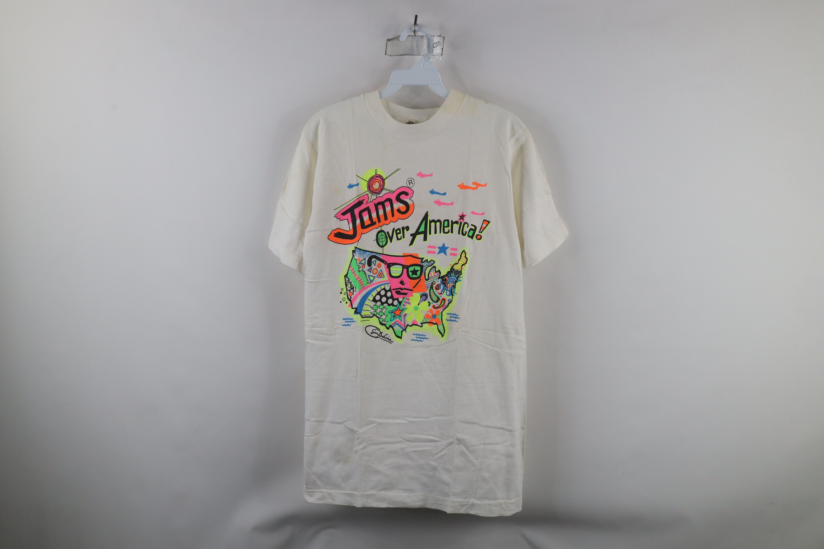 Vintage Vintage 70s 80s Original Jams International T-Shirt USA Size US M / EU 48-50 / 2 - 1 Thumbnail