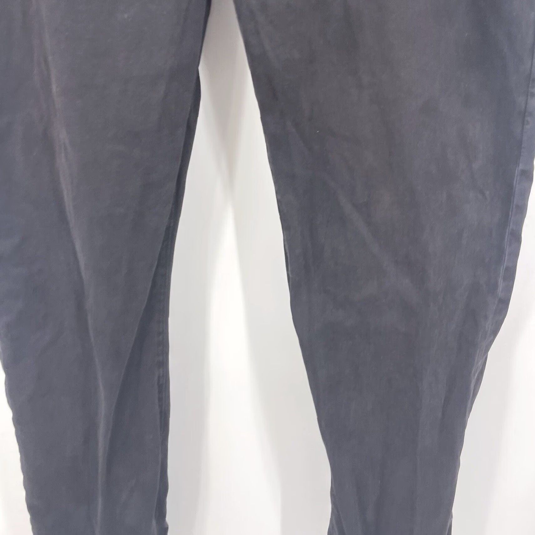 Vintage AG Adriano Goldschmied The Everett Slim Straight Pants Men 38X32 Black Chino Casual Pant Slim Front Straight 38 Mens Size US 38 / EU 54 - 4 Thumbnail