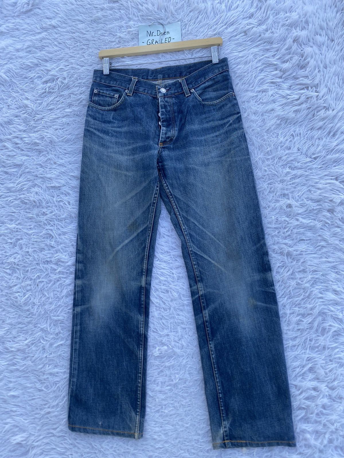 Helmut Lang Rare Helmut Lang Produced in 1998 Denim /Jeans Size US 31 - 3 Thumbnail