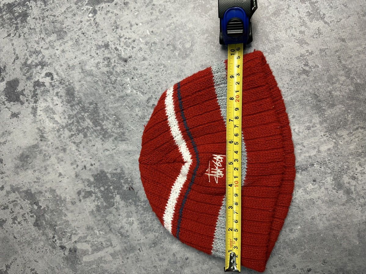 Stussy Vintage Stussy Winter Knitted Beanie Hat Made in Usa Size 30 - 10 Thumbnail