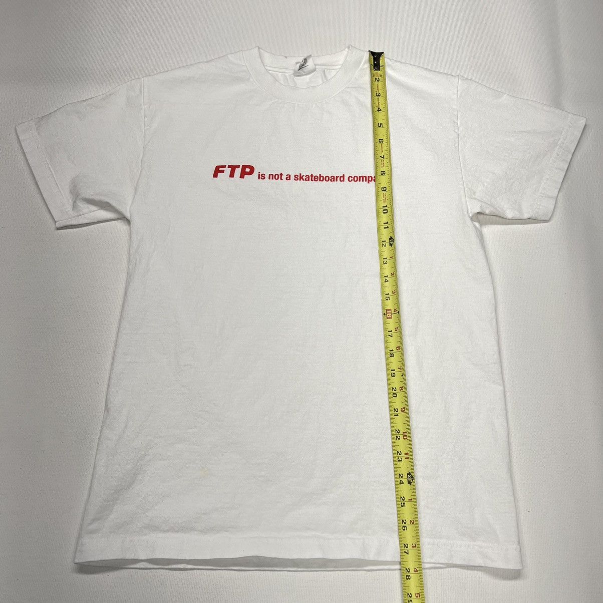 Fuck The Population FTP Not A Skateboarding Company Tee Shirt White Size US M / EU 48-50 / 2 - 15 Thumbnail