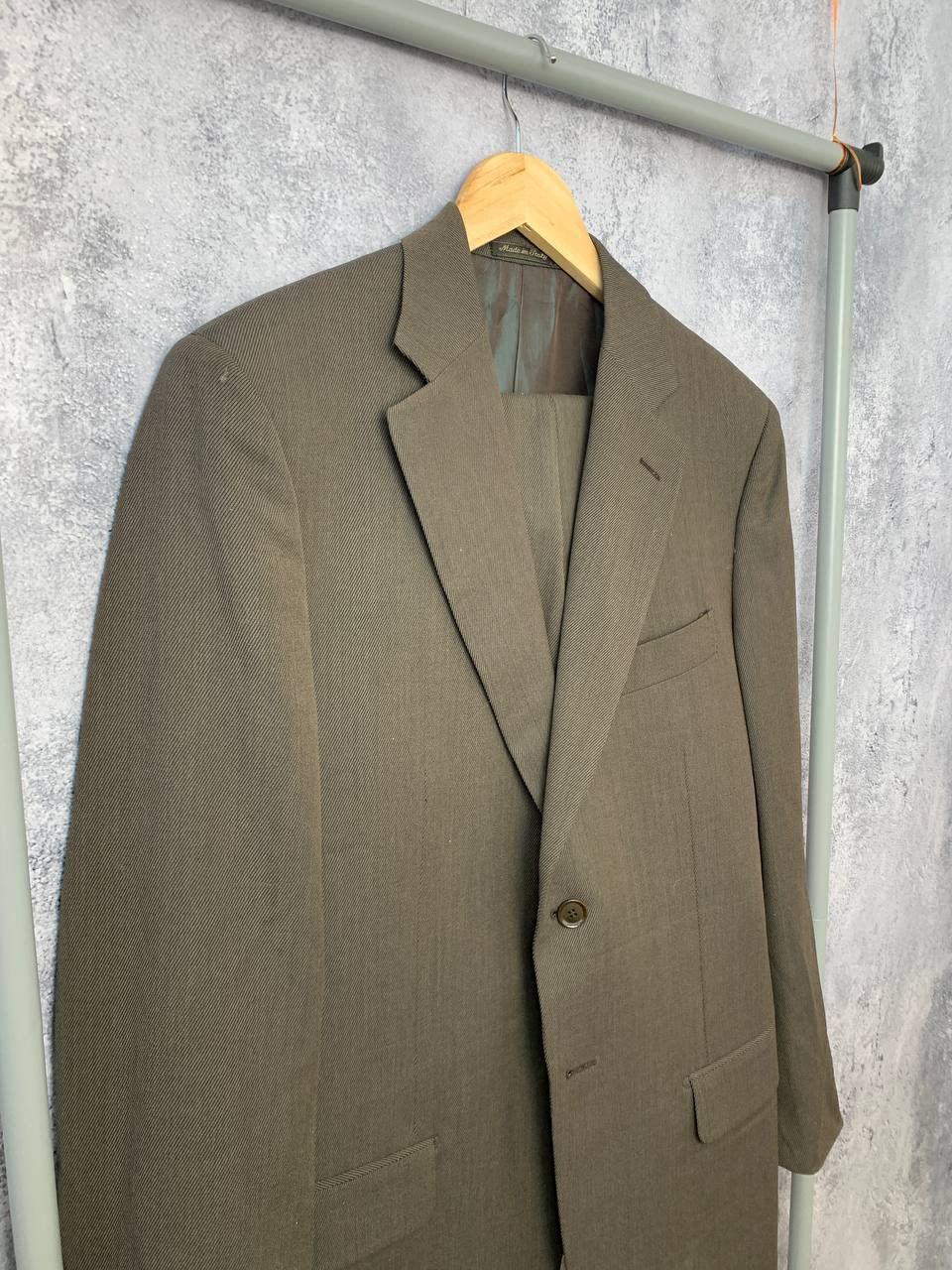 Pal Zileri RRP 800$ Pal Zileri Luxury Suit Blazer + Pants Brown 50R Size 50R - 3 Thumbnail
