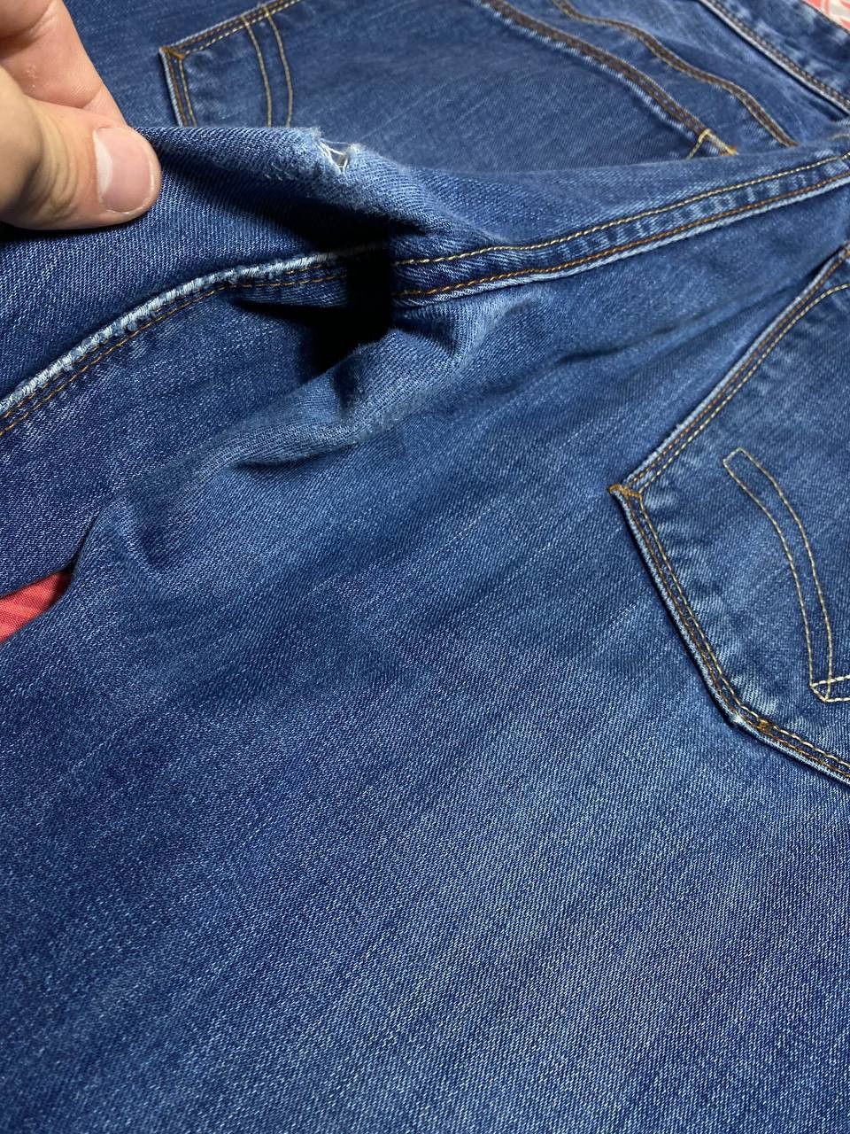 Diesel × Japanese Brand Crazy Crash Dirty Baggy Faded Jean Japan Avant Garde Style Size US 34 / EU 50 - 15 Thumbnail