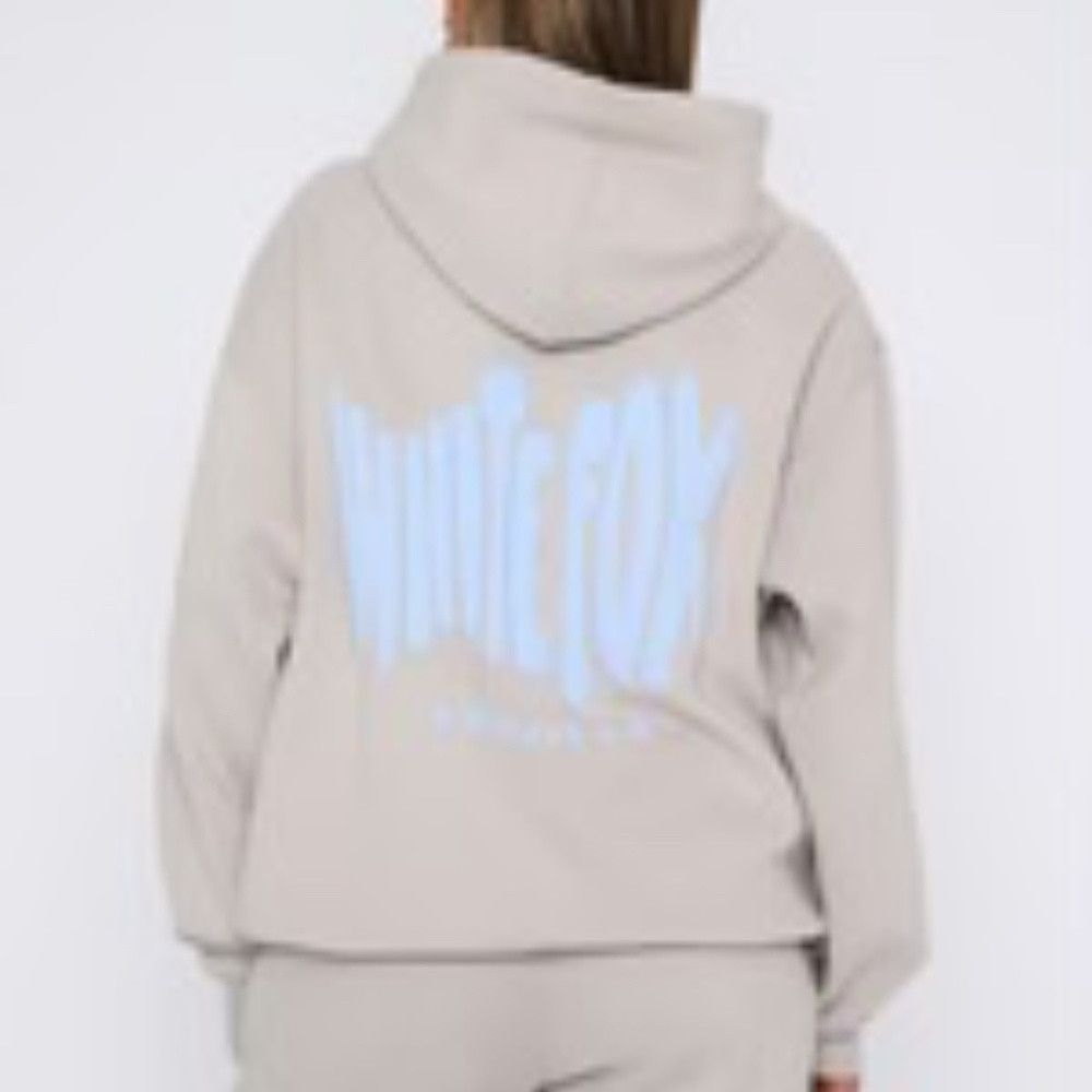 Other White Fox Pullover Hoodie Beige Big Logo Oversized Hoodie B Size US M / EU 48-50 / 2 - 1 Thumbnail