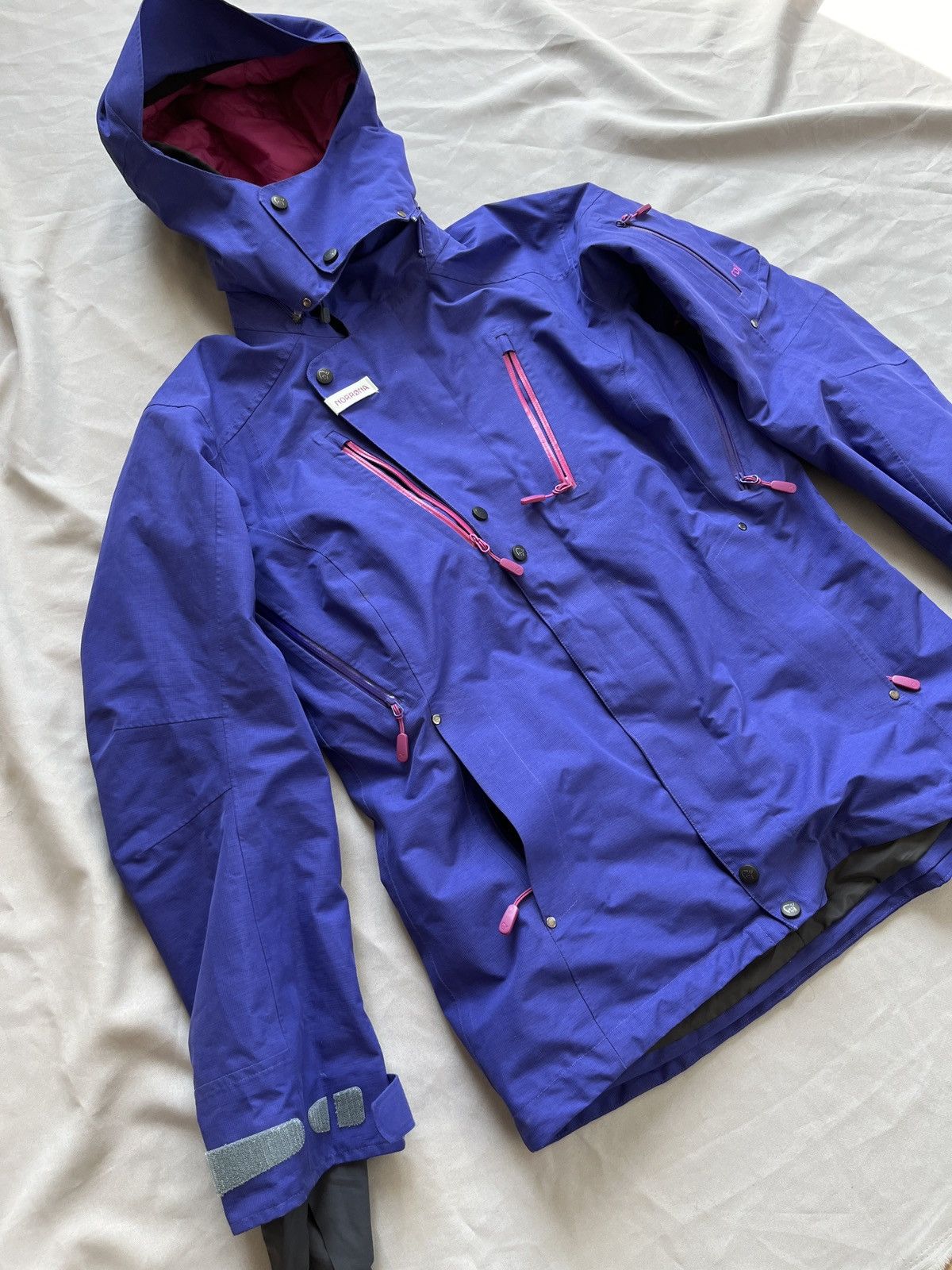 Norrona Norrona Roldal Gore-Tex Ski Outdoor Jacket Purple Size L / US 10 / IT 46 - 6 Thumbnail
