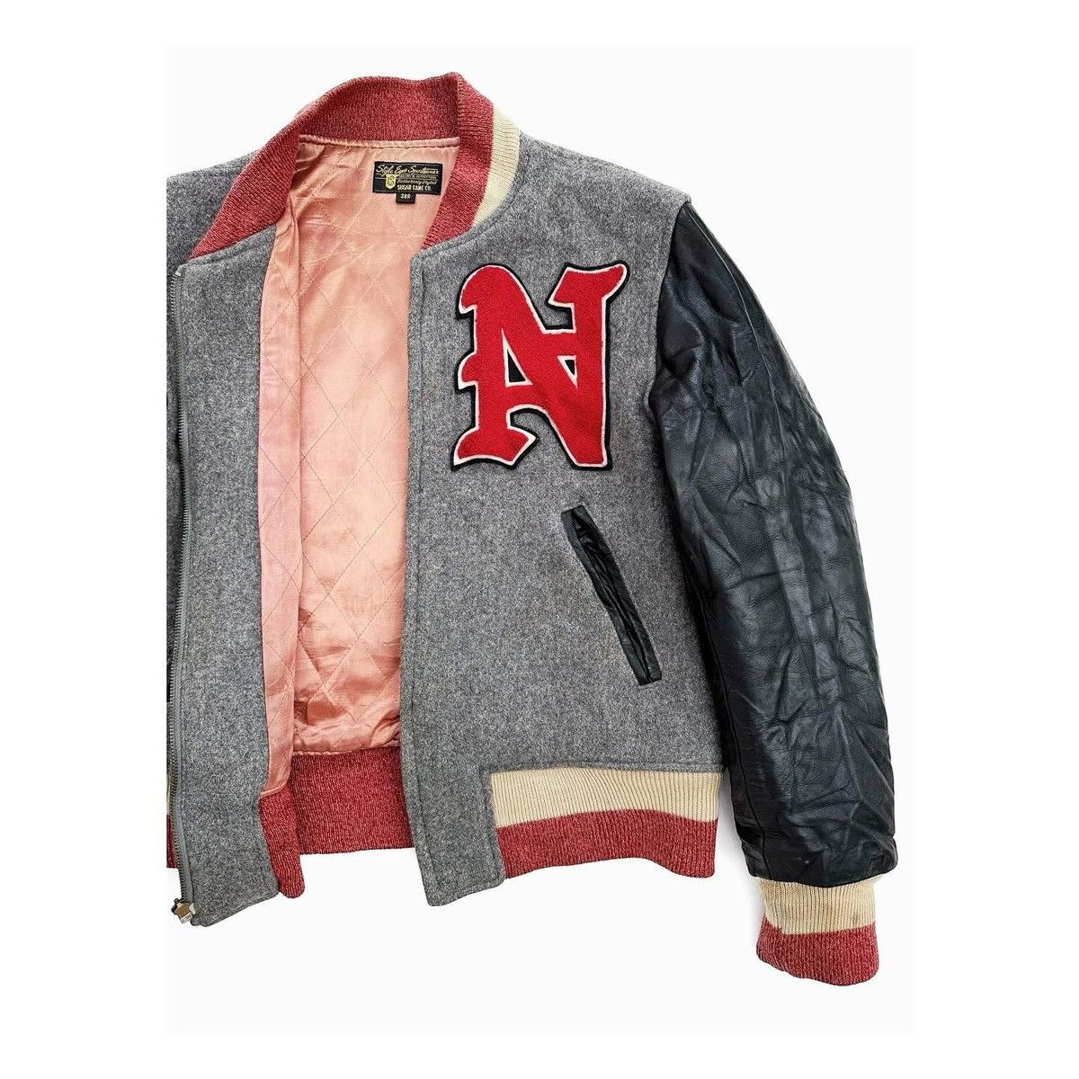 Sugar Cane × Toyo Enterprises Sugar Cane Varsity Jacket Size US M / EU 48-50 / 2 - 10 Thumbnail