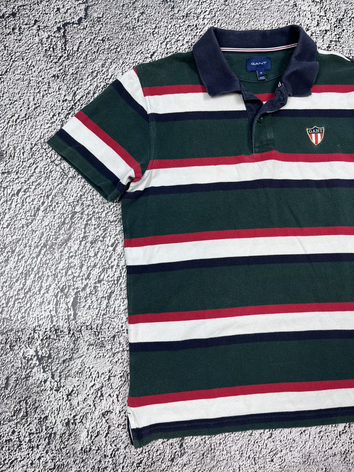 Gant Vintage Y2K Gant polo golf striped streetwear size M Size US M / EU 48-50 / 2 - 2 Thumbnail