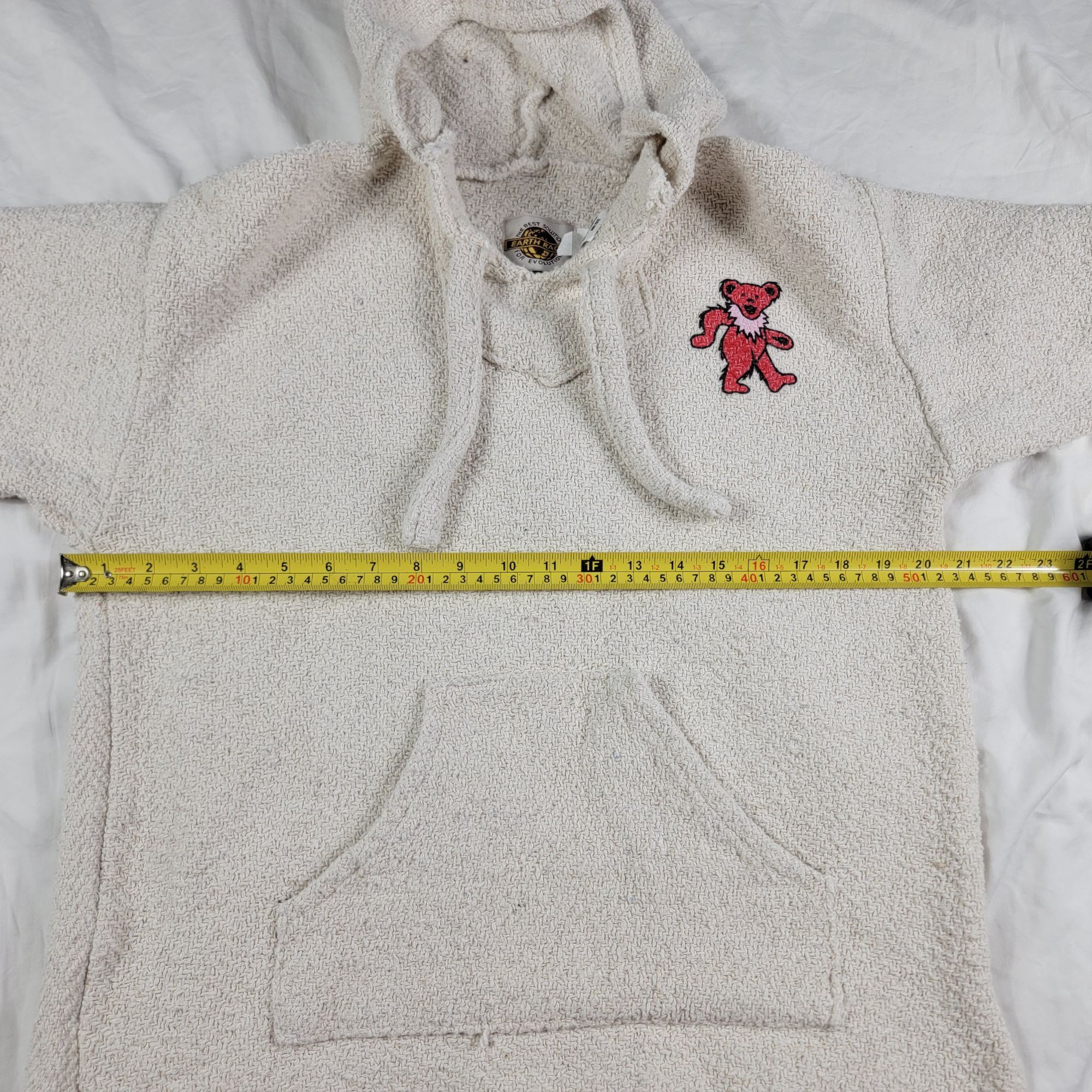 Earth Ragz Grateful Dead Swirling Bears Adults Medium White Natural Baj Size US M / EU 48-50 / 2 - 7 Thumbnail