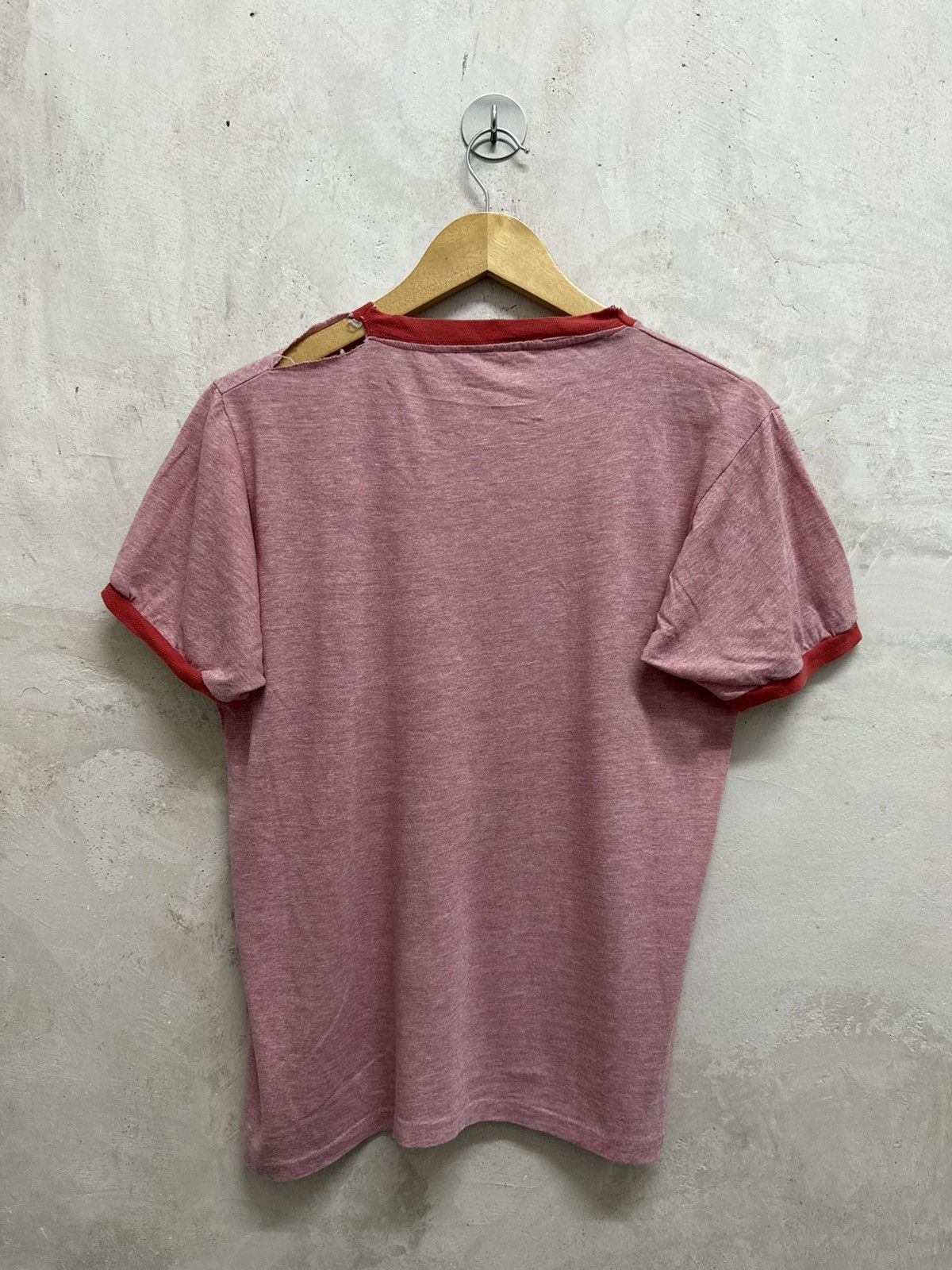 Vintage Vintage Distressed Alfa Pash Ringer T-Shirt Size US S / EU 44-46 / 1 - 3 Thumbnail