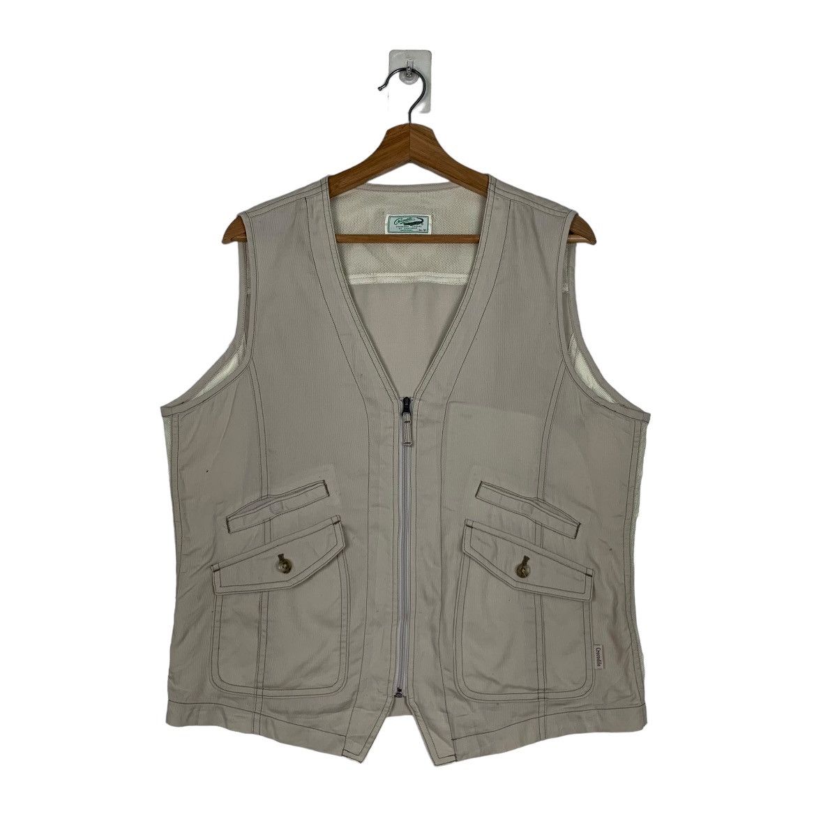 Japanese Brand CROCODILE Casual Vest #0179-C9 Size US M / EU 48-50 / 2 - 1 Thumbnail