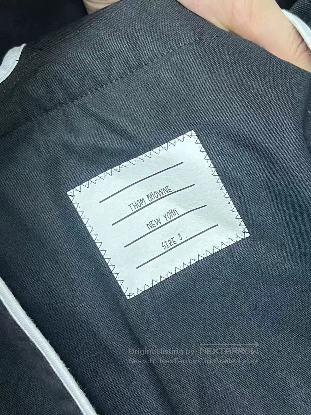 Thom Browne Thom Browne Black Sleeve Badge Suit. Size US M / EU 48-50 / 2 - 2 Thumbnail