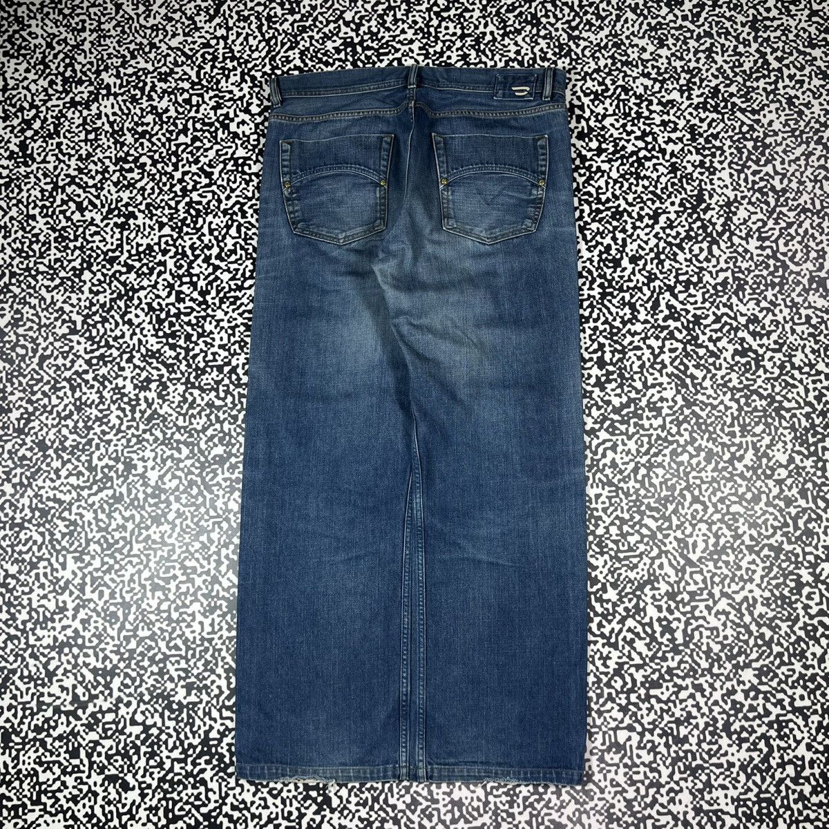 Vintage Y2K Diesel Denim Jeans Baggy Japanese Casual Style