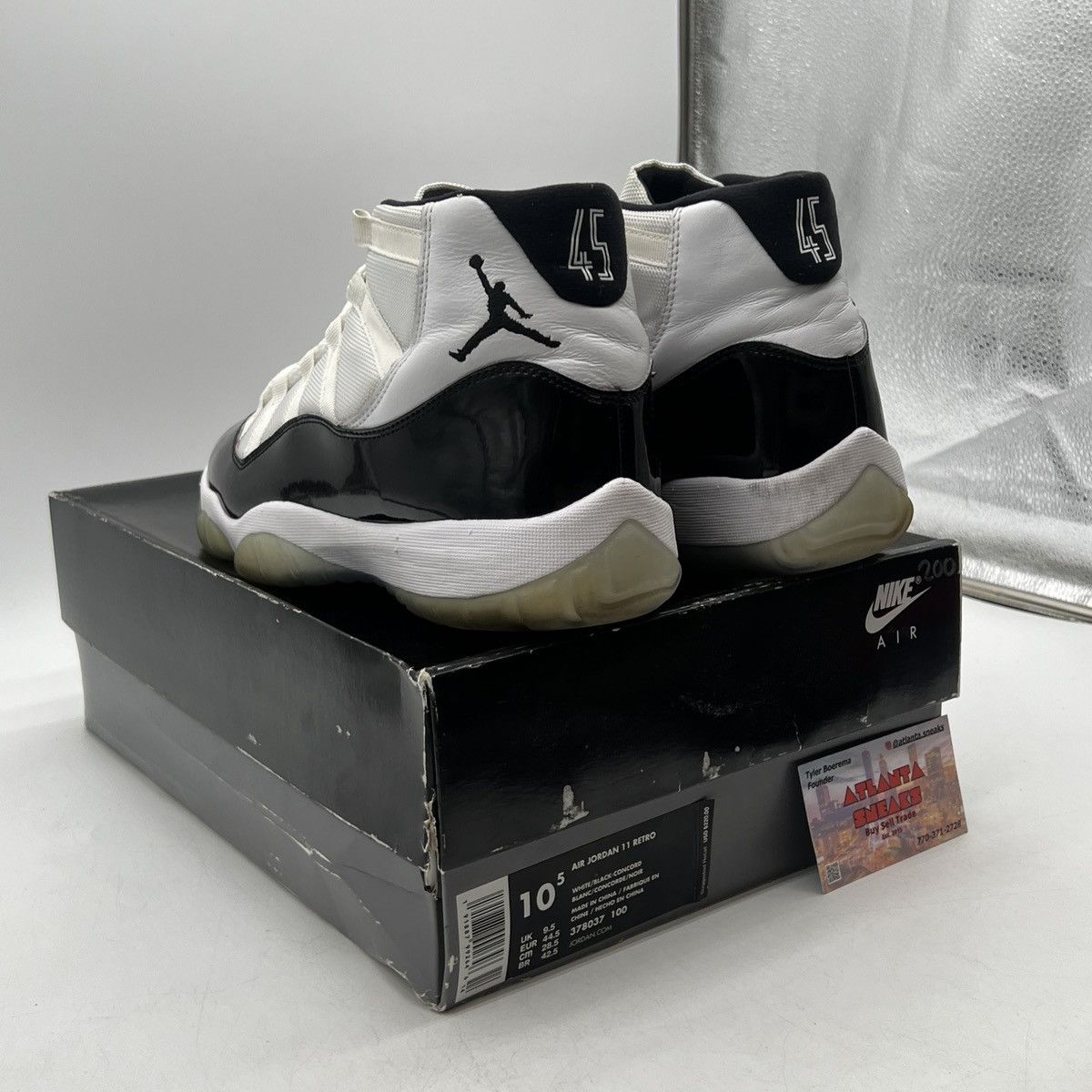 Jordan Brand Air Jordan 11 concord Size US 10.5 / EU 43-44 - 4 Thumbnail
