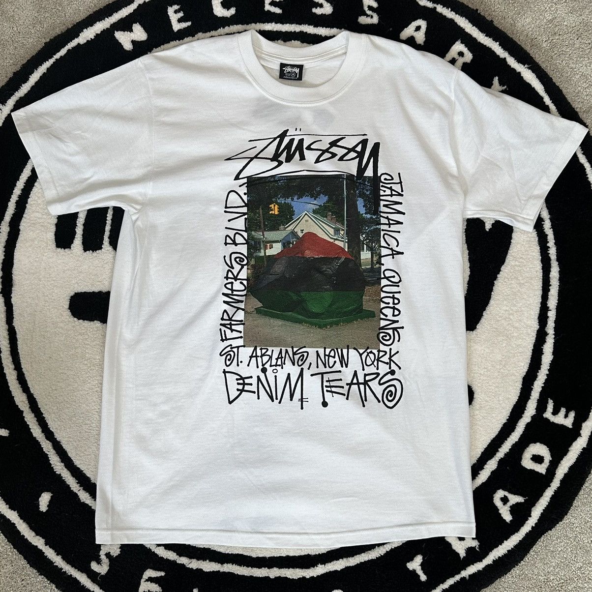 Stussy Stussy X Denim Tears Farmers Blvd T-Shirt | Grailed