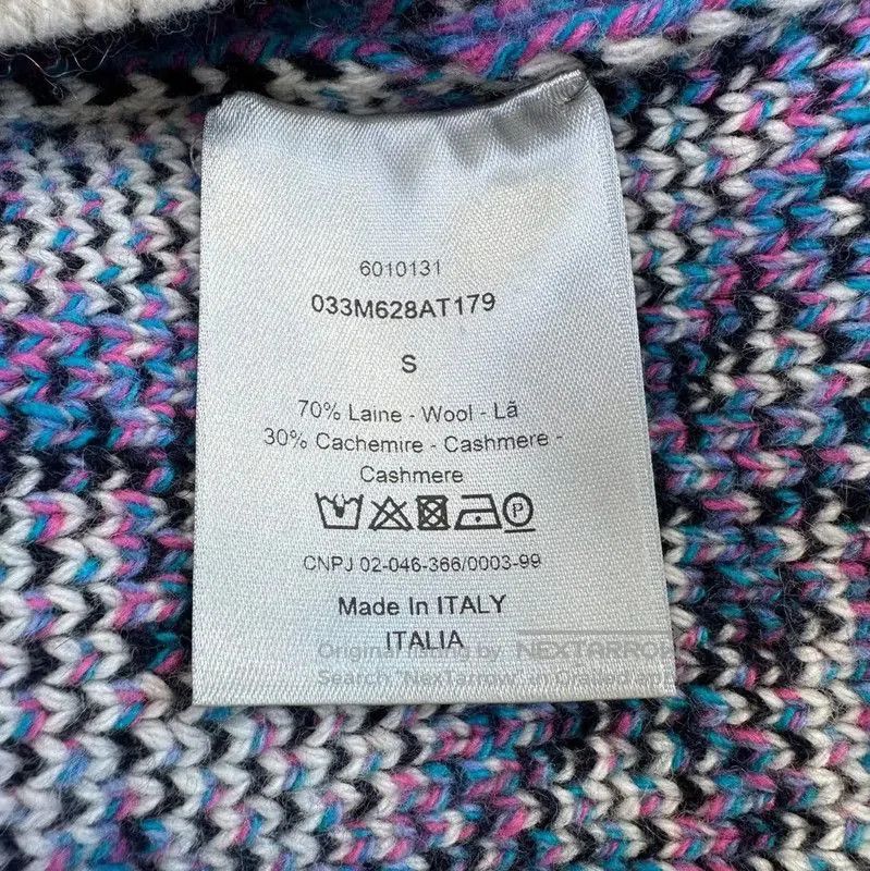 Dior Dior Purple Wool Logo Long Sleeve Sweater . Size S / US 4 / IT 40 - 7 Thumbnail