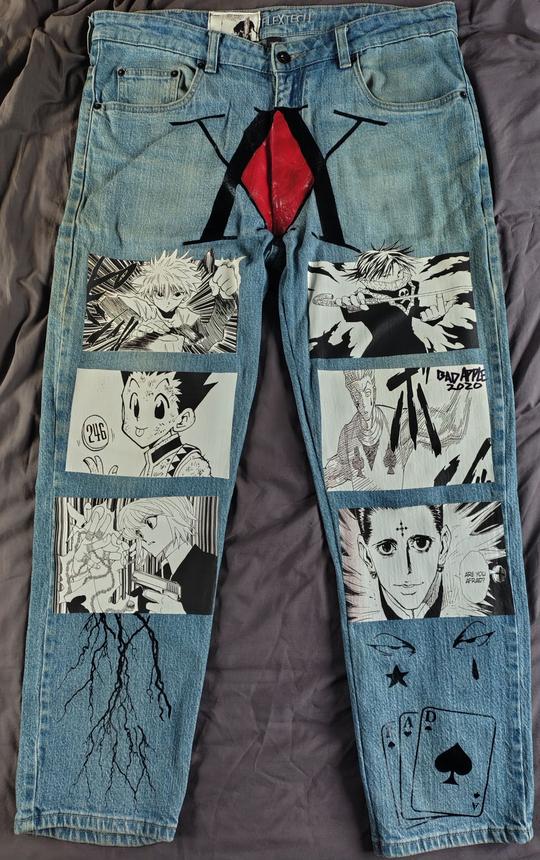 Other Custom Hunter X Hunter Anime Jeans Size US 36 / EU 52 - 1 Thumbnail
